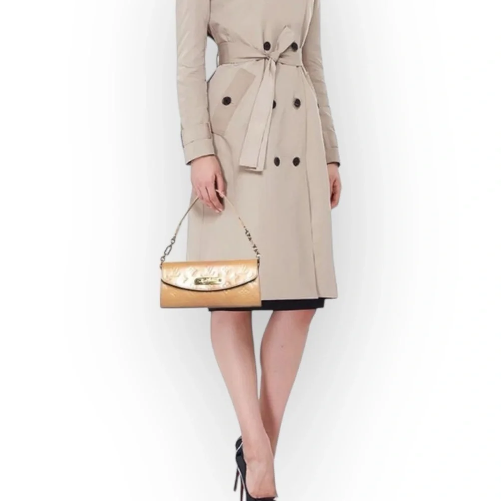 Louis Vuitton Noisette Monogram Vernis Sunset Boulevard Bag